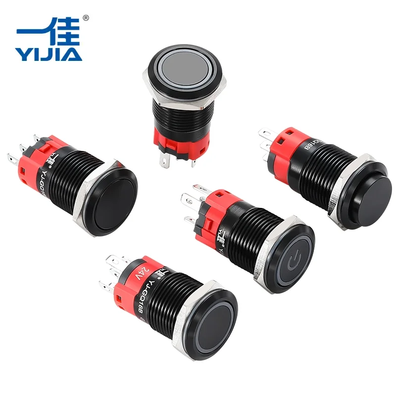 Sing Ndadekake Tombol Push Metal Colorable saka YIJIA minangka Pilihan Utama kanggo Elektronik Modern