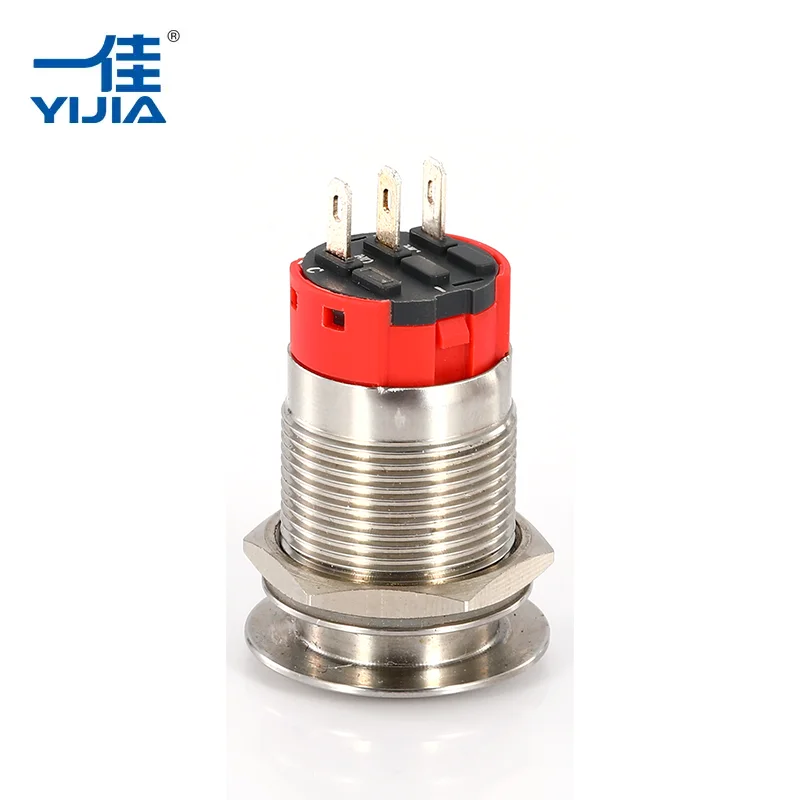 Switch Tombol Logam Mushroom